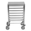 Picture of Matfer Bourgeat 7 Level Gastronorm Racking Trolley 1/1GN