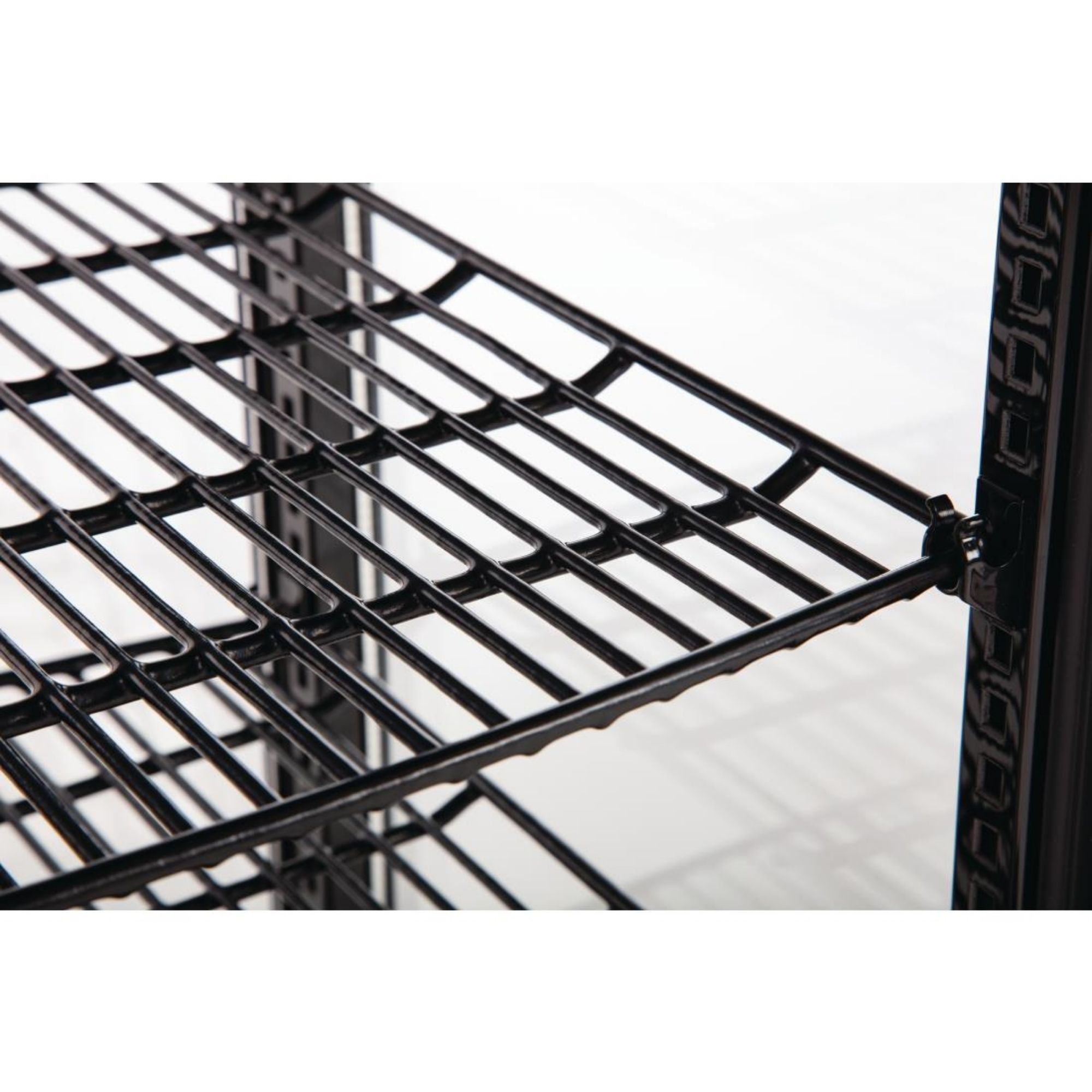 Picture of Polar C-Series Energy Efficient Curved Door Display Fridge Black 235Ltr