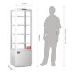 Picture of Polar C-Series Energy Efficient Curved Door Display Fridge White 235Ltr