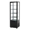 Picture of Polar C-Series Energy Efficient Curved Door Display Fridge Black 235Ltr