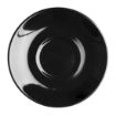 Picture of Olympia Cafe Flat White Saucer Black (12 pack)