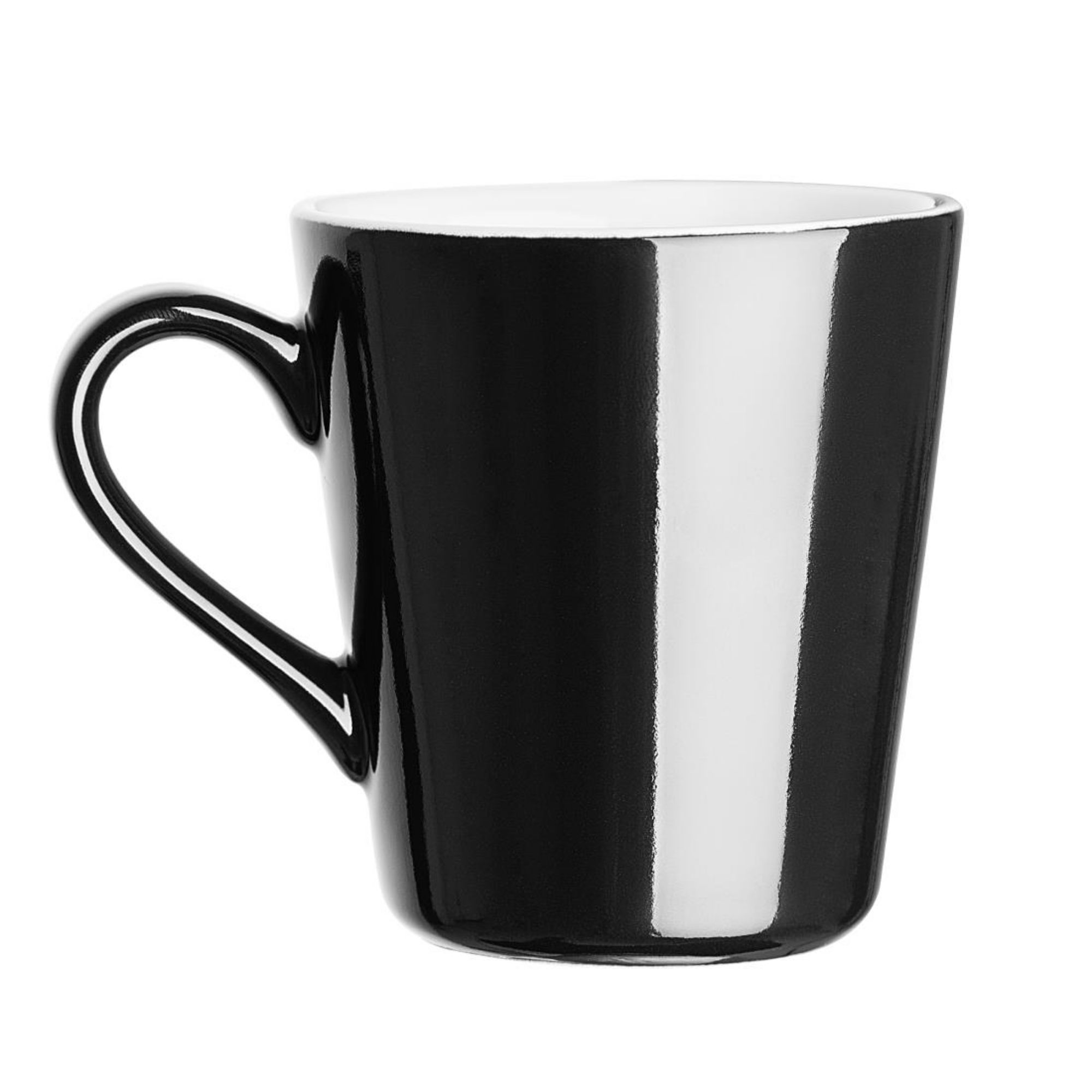 Picture of Olympia Cafe Flat White Cup Black - 170ml (12 Pack)