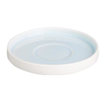 Picture of Olympia Fondant Saucers Aqua 155mm (6 pack)