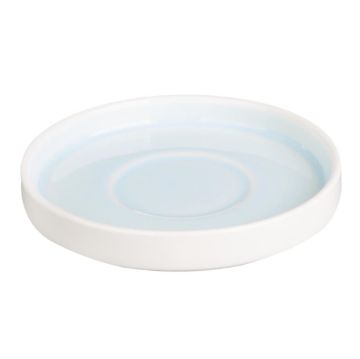 Picture of Olympia Fondant Saucers Aqua 136mm (6 pack)