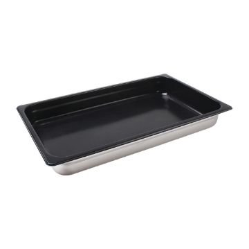Picture of Vogue Heavy Duty Stainless Steel Non Stick 1/1 Gastronorm Tray 65mm