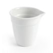 Picture of Olympia Whiteware Bistro Milk Jug White 100ml (12 pack)