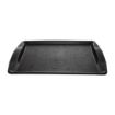 Picture of Olympia Kristallon Polypropylene Handled Fast Food Tray Black 420mm