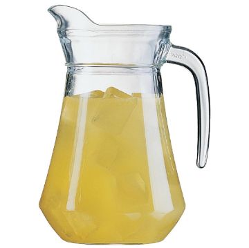 Picture of Arcoroc Glass Jugs 1Ltr (Pack of 6)