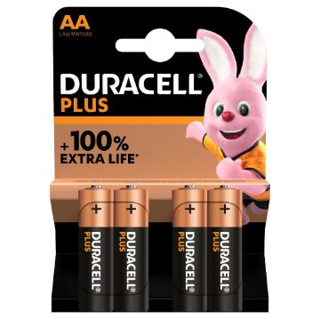 Picture of DuracellPlus AA Batteries (4 Pack)