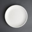 Picture of Olympia Cafe Coupe Plates White 205mm 8" (12 Pack)