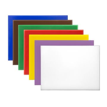 Picture of Hygiplas High Density Chopping Board Set Small 305x229x12mm (7 pack)