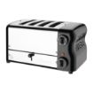 Picture of Rowlett Esprit 4 Slot Toaster Jet Black w/2x Additional Elements & Sandwich Cage