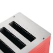 Picture of Rowlett Regent 4 Slot Toaster Traffic Red with 2x Additional Elements