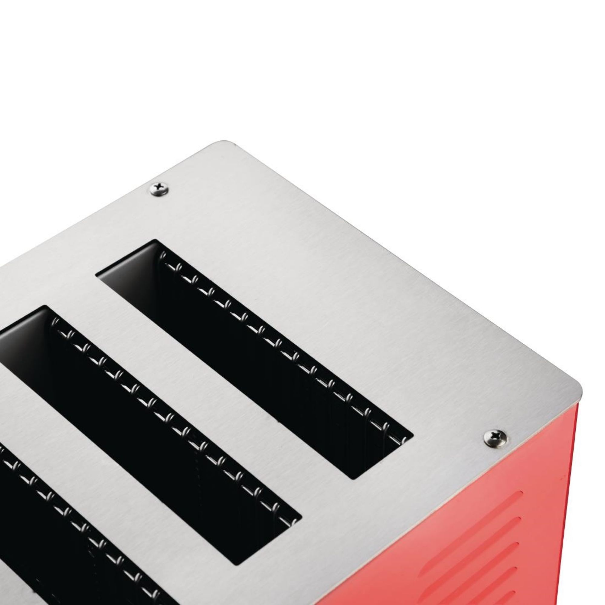 Picture of Rowlett Regent 4 Slot Toaster Traffic Red with 2x Additional Elements