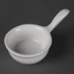 Picture of Olympia Whiteware Miniature Pan Shaped Bowls 35ml 1.2oz (12 pack)