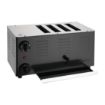 Picture of Rowlett Regent 4 Slot Toaster Jet Black with 2x Additional Elements