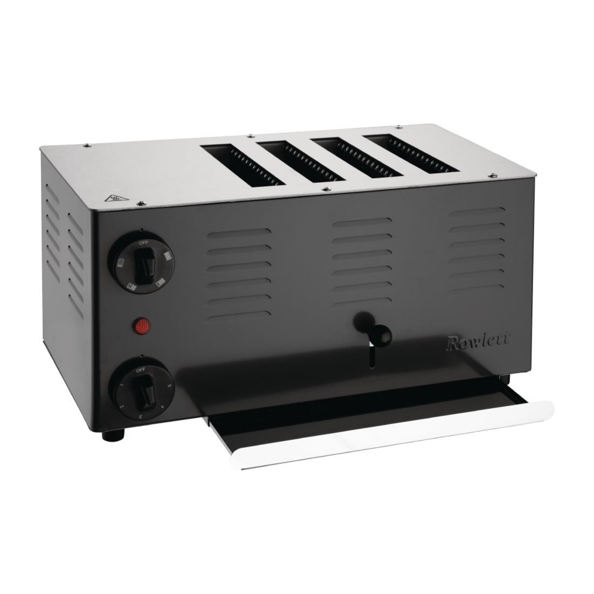 Picture of Rowlett Regent 4 Slot Toaster Jet Black with 2x Additional Elements