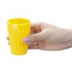Picture of Olympia Kristallon Polypropylene Tumblers Yellow 141.3ml (12 pack)