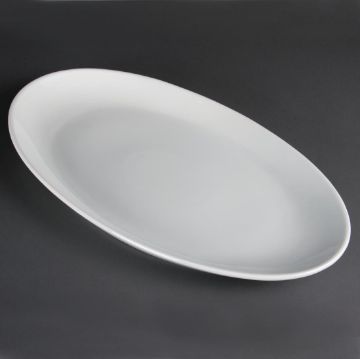 Picture of Olympia Whiteware French Deep Oval Plate 500mm