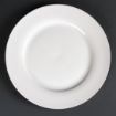 Picture of Olympia Lumina Wide Rim Round Plates White 270mm (4 pack)