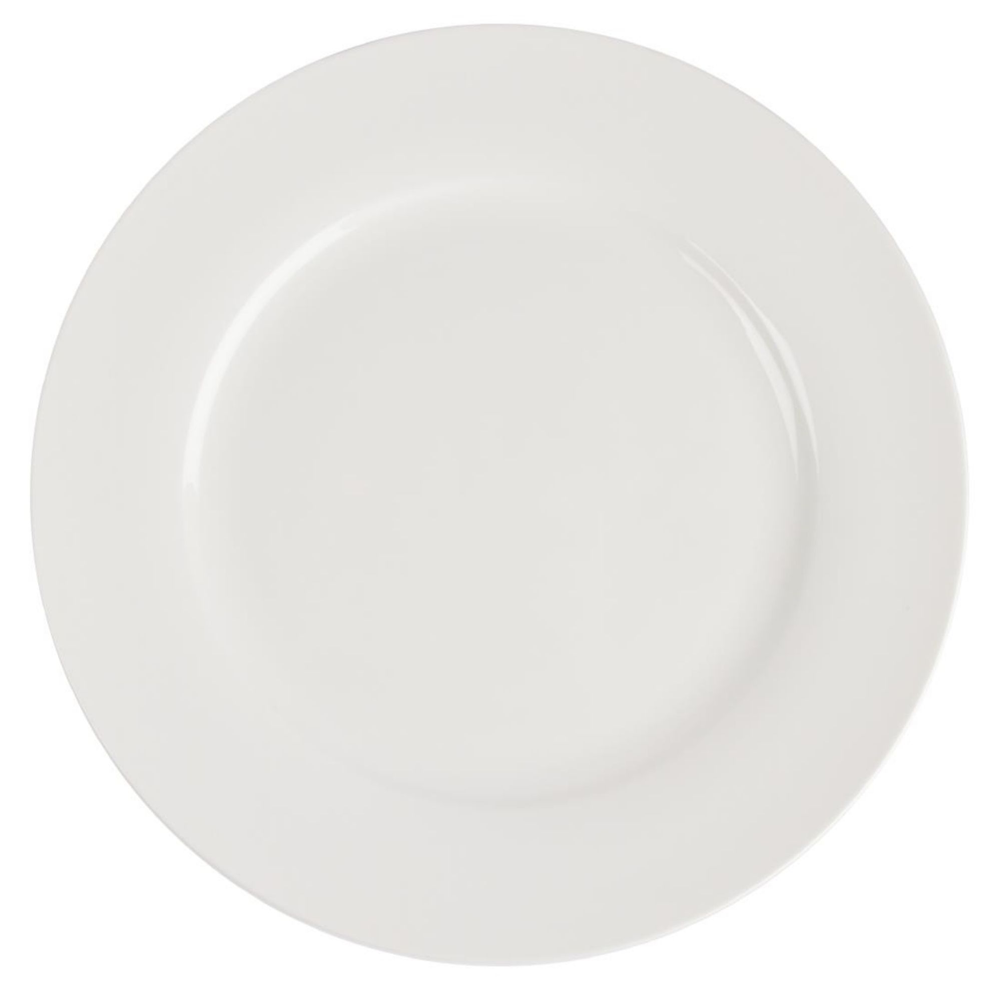 Picture of Olympia Lumina Wide Rim Round Plates White 270mm (4 pack)