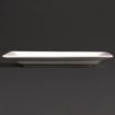 Picture of Olympia Lumina Wide Rim Rectangular Plates White 200x 130mm (6 pack)