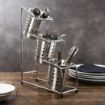 Picture of Craven Chrome Plated Cutlery 3 Pot Holder