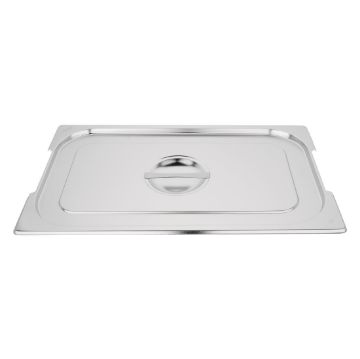 Picture of Vogue Stainless Steel 1/1 Gastronorm Handled Tray Lid