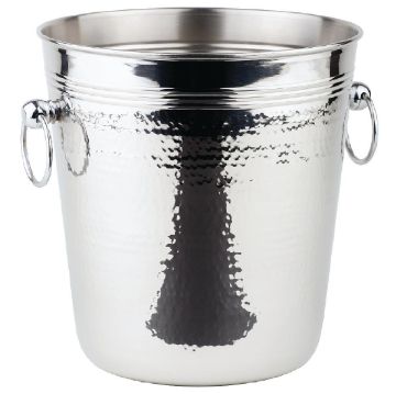 Picture of APS Hammered Stainless Steel Wine And Champagne Bucket