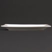 Picture of Olympia Lumina Wide Rim Rectangular Plates White 257x 155mm (4 pack)