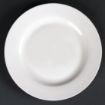 Picture of Olympia Lumina Wide Rim Round Plates White 200mm (6 pack)