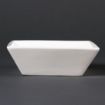 Picture of Olympia Lumina Square Bowls White 140mm (6 pack)