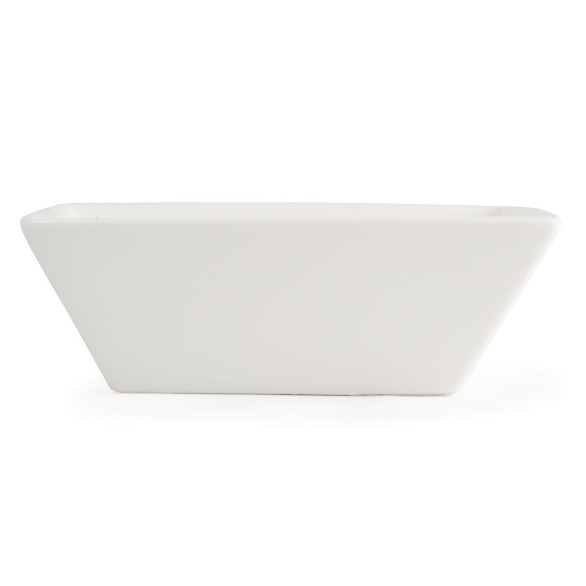 Picture of Olympia Lumina Square Bowls White 140mm (6 pack)