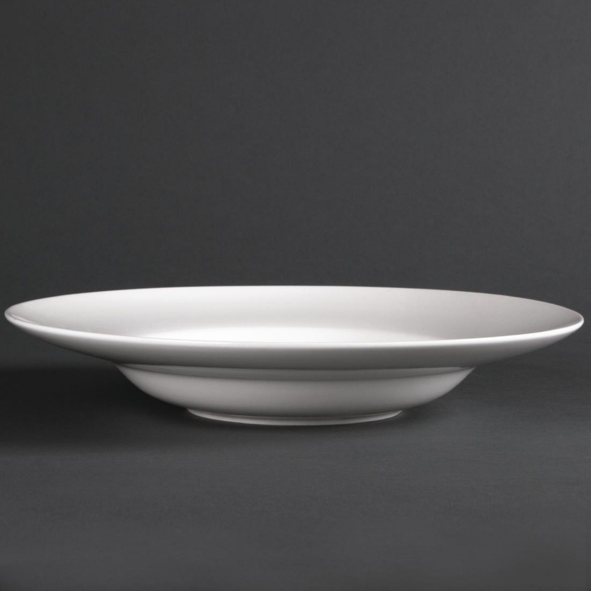 Picture of Olympia Lumina Pasta or Soup Bowls White 254mm (4 pack)