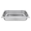 Picture of Vogue Stainless Steel 1/1 Gastronorm Tray With Handles 100mm
