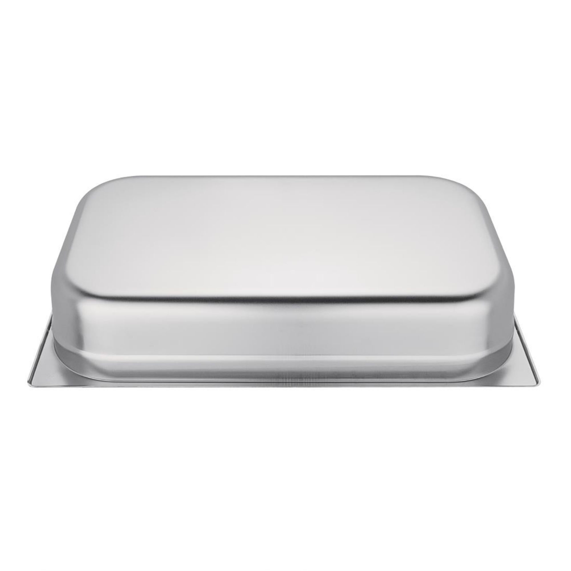 Picture of Vogue Stainless Steel 1/1 Gastronorm Tray With Handles 100mm
