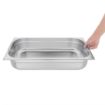 Picture of Vogue Stainless Steel 1/1 Gastronorm Tray With Handles 100mm