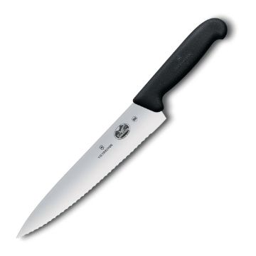 Picture of Victorinox Fibrox Serrated Carving Knife 25.4cm