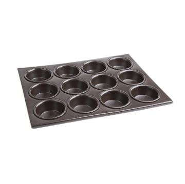 Picture of Vogue Aluminium Non-Stick Muffin Tray 12 Cup