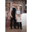 Picture of Southside Linen Blend Bib Apron Grey