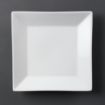 Picture of Olympia Whiteware Square Plates Wide Rim 250mm (6 pack)