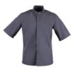 Picture of Southside Band Collar Chef Jacket Charcoal L