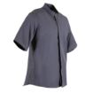 Picture of Southside Band Collar Chef Jacket Charcoal XL