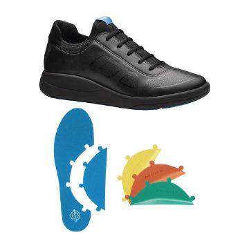 Picture of WearerTech Transform Trainer Black/Black with Modular Insole Size 43