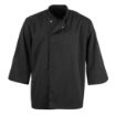 Picture of Whites Unisex Atlanta Chef Jacket Black Teflon M