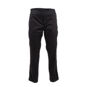 Picture of Chef Works Men's Lightweight Slim Trouser Black Size L