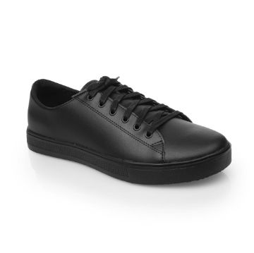 Picture of Shoes for Crews Old School Trainers Black 37