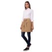 Picture of Chef Works Urban Austin Denim Half Bistro Apron Natural