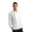 Picture of Chef Works Unisex Hartford Lightweight Chef Jacket White M