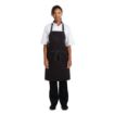 Picture of Chef Works Urban Rockford Canvas Bib Apron Steel Grey